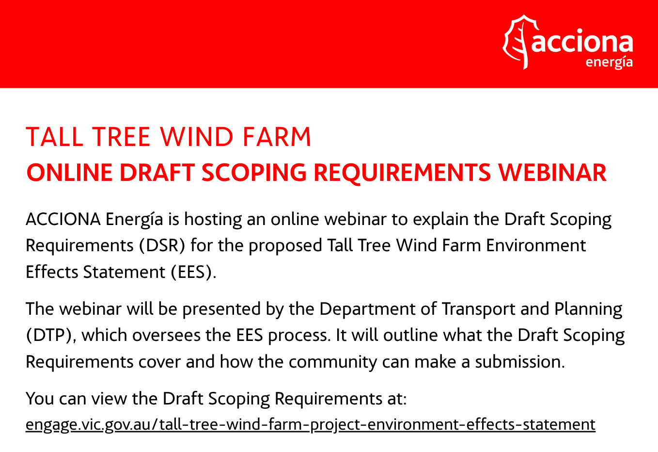 Scoping Tree Image Upcoming Tall Tree Draft Scoping Requirements Webinar | Tall Tree Wind ...